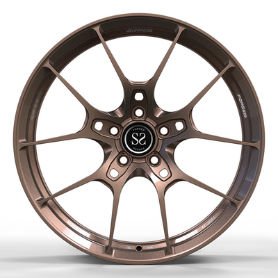 8.5jx19 And 10jx20 Gloss Bronze Custom Aluminum Alloy Rims For Z8 Bmw
