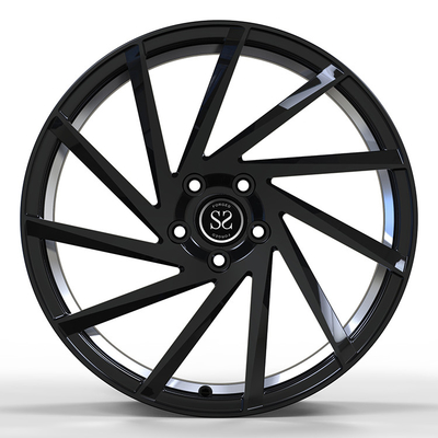 9x19 And 10x19 Gloss Black Rims Customized Gloss Black For Bmw M3