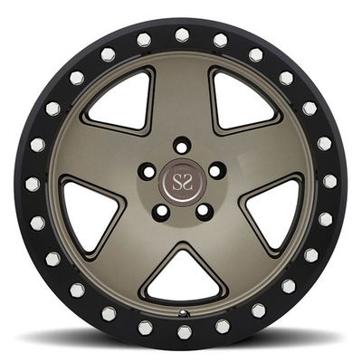 customs 21 22 24 inch forged pickup offroad vehicle SUV wheel beadlock rims for Jeep Wrangler