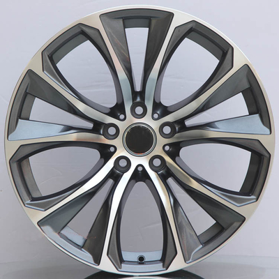 Gun Metal Machined Car Rims with PCD 5x120  For BMW X6 / Colour Customized 20inch Forged Alloy Wheel Rims