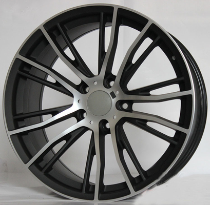 Staggered Rims Customized For BMW M6 / Black Machined 19&quot; Forged Alloy Wheel Rims