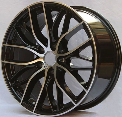 Car Alloy Rims Customized For BMW 335i /Gloss Black Machined  20 inch Staggereed Rimis