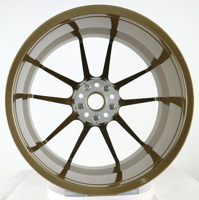 19 inch bronze one-piece forged wheel rim for Racing car Porsche 991 5x130