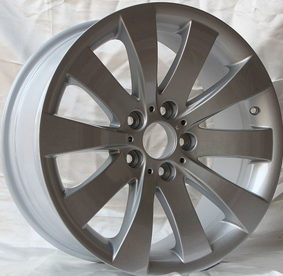 1-piece Forged Wheels Car Rims For BMW 740Li / Silver 19inch Forged Wheel Rims E-Class 5x112