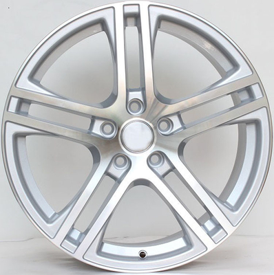 20inch Staggered Rims For Audi A8 / Silver  Machined Customized 20 inch  5x112 Forged Alloy Rims