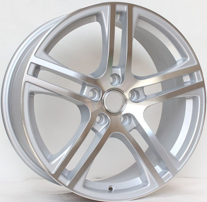 20inch Staggered Rims For Audi A8 / Silver  Machined Customized 20 inch  5x112 Forged Alloy Rims