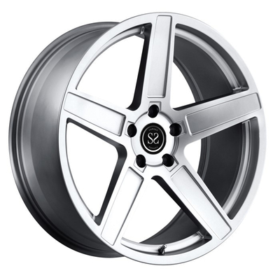 customize alloy wheel 5x112 5x120  5x127 with T6061 aluminum  forged rims china manufacture