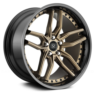custom bronze brushed monoblock, 1-piece, 2-piece forged wheels for X5 X6 5series