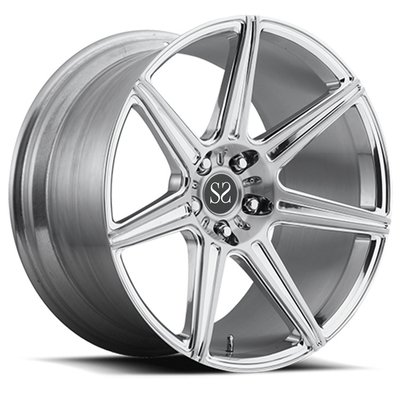 Hyper Silver Car Rims 21 inch Customized For Audi A7/ 21&quot; Forged Alloy Wheels Rims
