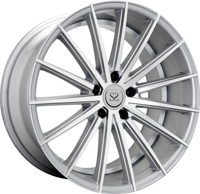 22 inch modified  one piece forged deep dish alloy polished rims wheel 5x130