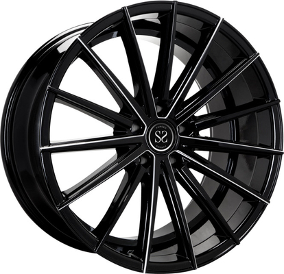 22 inch modified  one piece forged deep dish alloy polished rims wheel 5x130