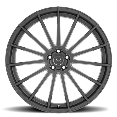 5*114.3 matte black monoblock high perfomance racing wheel rim