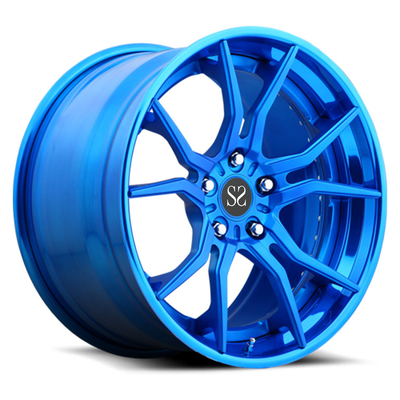 2-PC Forged Aluminum Alloy Rims For Ford Mustand / 22 inch Customized Aluminum Alloy Wheels Rims