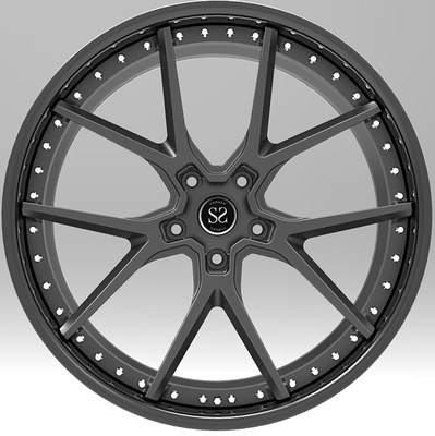 18 19 20 and 21 inches 2-piece forged rims wheels 5x112 5x120 5x130 custom aftermarket wheel
