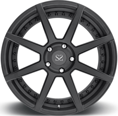 Gloss Black Customized Alloy Rims 5x112 21inch For Mercedes-Benz G550　 20inch 2-piece  Forged Wheels