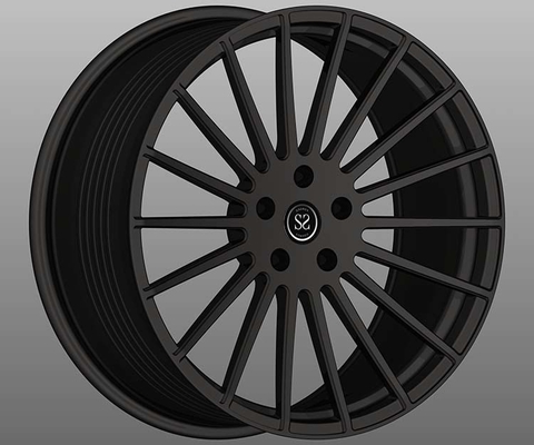 Gloss Black 21&quot; 1-piece Forged Wheel Rims For Maserati Gran Turismo 5x114.3