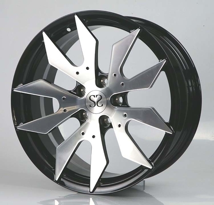5x130 20inch Custom Double Colours 1- piece forged wheesl  For Porsche 911 made of 6061-T6 aluminum alloy