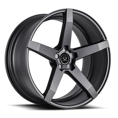 22inch Car Rims Gloss Black Machined Customized 5x120 Forged Rims For BMW X5 X6