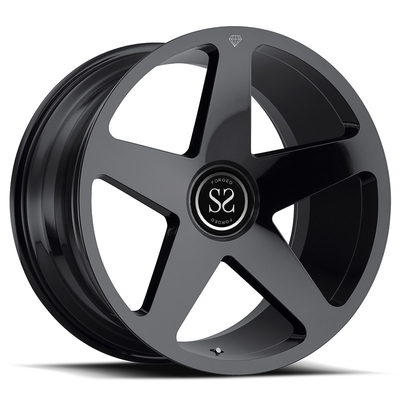 Car Wheel Rims For BMW M5 M6 / Gun Metal Machined Customized 19 inch Alloy Wheel Rims