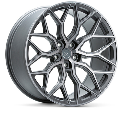 Staggered Rims With PCD 5-120 For BMW X5 X6/ Gun Metal Machined Customized 20 Inch Forged Alloy Wheel Rims