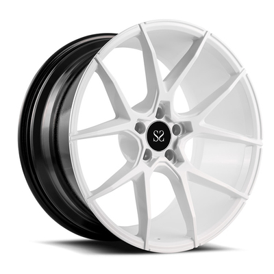 21 Inch Hyper Silver 1-Piece Forged Wheels With 5x130 Made of 6061-T6 Aluminum Alloy For 991 Porsche