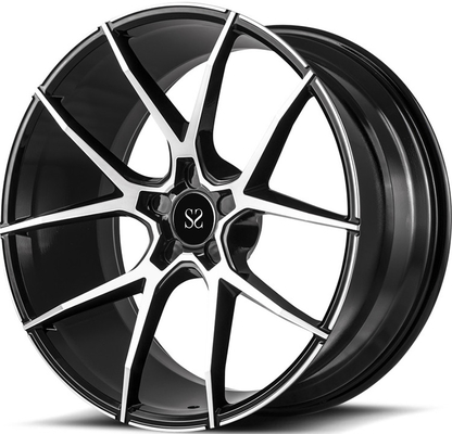 21 Inch Hyper Silver 1-Piece Forged Wheels With 5x130 Made of 6061-T6 Aluminum Alloy For Porsche 991 For 991 Porsche