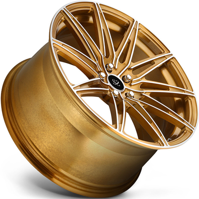 Customized Bronze 19 and 20 1- Piece Forged Alloy Wheels For Lexus RC with 5x114.3