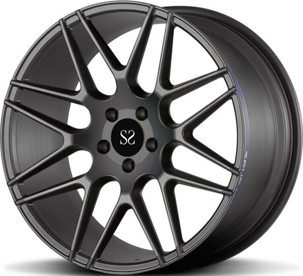 Gloss Black 22 Inch Forged Alloy Wheels Rims For BMW 328i 5x120