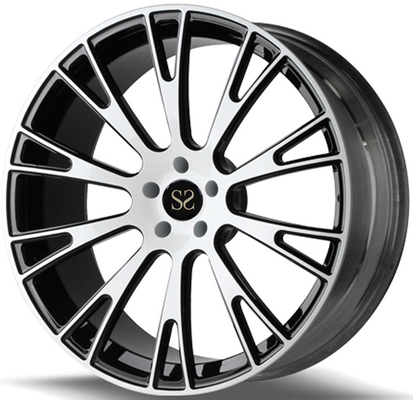 Black Machined Alloy Wheels Rims Custom 1- PC 20 Inch Forged Car Rims For Audi Vossen  Rims 5x112
