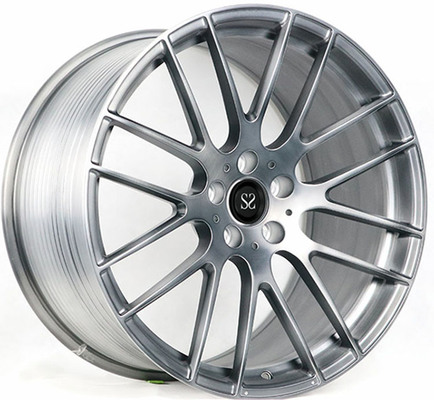 #SSEM1007 Custom Gloss Black Brush 1- piece Forged Wheels  21&quot; Forged Rims For Mercedes - Benz AMG S63 5x112
