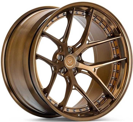 Custom Painting 3 Piece Forged Rims For Mercedes Benz 5x112 19 20 21 and 22 inches