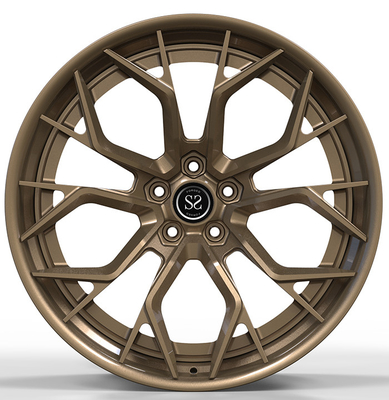 Bronze Painting 21 Inches Audi Rs6 2 Forged Wheels