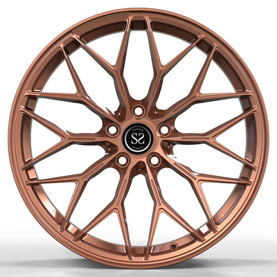 19 Inch Bronze 1-Pc Forged Alloy Wheels For Audi B7 Rs4 5x112