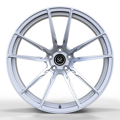 SS1028 20 Inch Staggered Silver One Piece Forged Wheels Cadillac CTS V D3 Edition 5x120