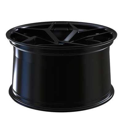 Custom 5x120 5x114.3 20 Inch Forged Wheels For Tesla Model S Gloss Black