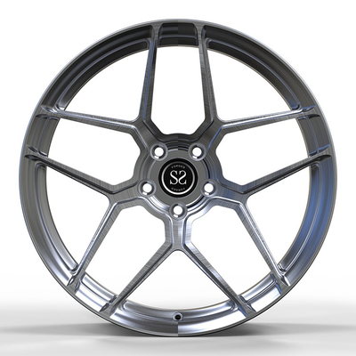 5x112 Staggered Aluminum Forged Wheels 18 19 20 21 And 22 Inches For Audi R8 Polish Rims