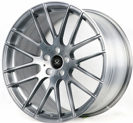 Staggered 1 Piece Forged Wheels 18 19 20 21 And 22 Inches For Mercedes-Benz Amg S63　Grey Brush 5x112
