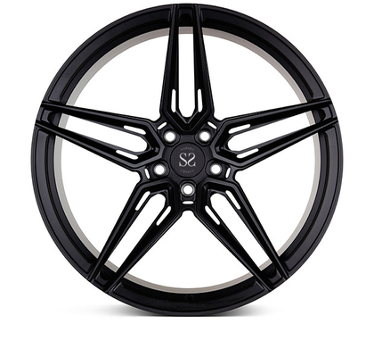 19 Inch One Piece Forged Wheels Alloy Polished Modified 5x13
