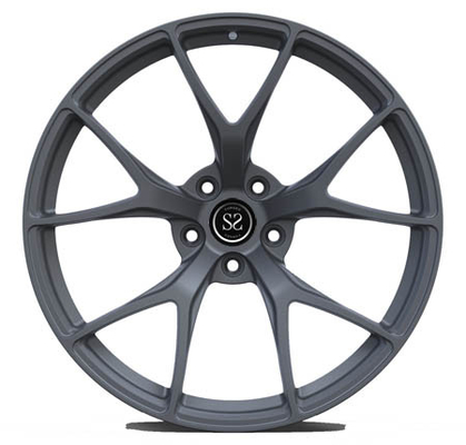 Brushed black monoblock alloy rims x5m 1 piece 21 inch 21x10 21x11.5 staggered forged wheels
