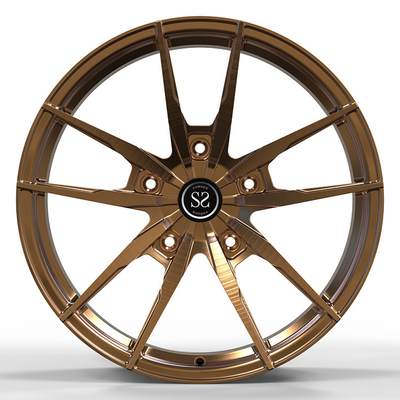 Forged Aluminum 21 Inches Audi Rs6 Two Piece Forged Wheels 139.7mm Pcd