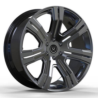 6x139.7 1 Piece Forged Alloy Rims 10jx24&quot; Machined Face For Cdillac Escalade