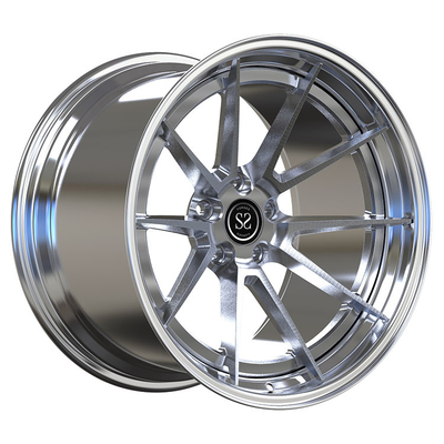 Toyota Supra Abflug Supra 5x114.3  Polish 2-PC Forged Alloy Rims Staggered 19 and 20 inches