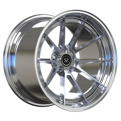 Brushed Disc Aluminum Alloy Rims 2 Piece Polished 19 20 21 inch Z4 Car Wheels