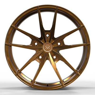 Customized Bronze 20&quot;1 Piece Forged Rims For Lexus RC