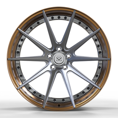 Painting Staggered 2 Piece Forged Rims Deep Concave 6061-T6