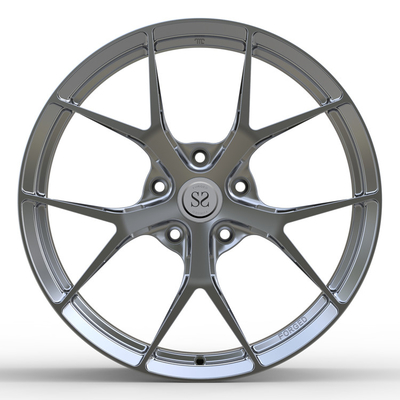 Staggered Forged Alloy Car Wheels For 718 GT4 5x130 5x112 5x120 5x130