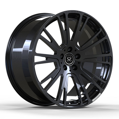 Black Painting Machined Forged Rims For BMW 428 435i / Silver 18&quot; Inch