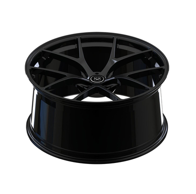 Monoblock Gloss Black Forged 22 Inch Wheels 5x114.3 For FX Alu Alloy