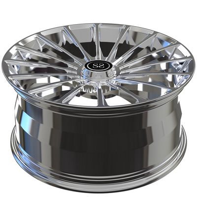 1 Piece Chrome Wheels Monoblock Forged for S63 20x8.5 20x9.5 Staggered Rims