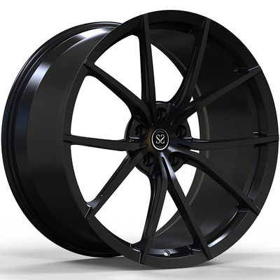 Gloss Black 1-Piece Forged Wheels 2-Steps Rim 20mm For Auid RS5
